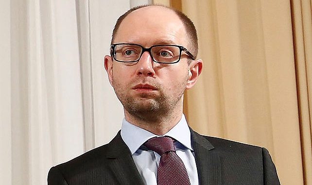 Prime Minister of Ukraine Arseniy Yatsenyuk